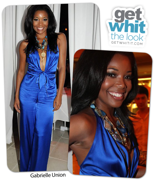 gabrielle union blue jumpsuit