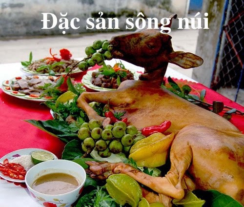 Đặc sản sông núi