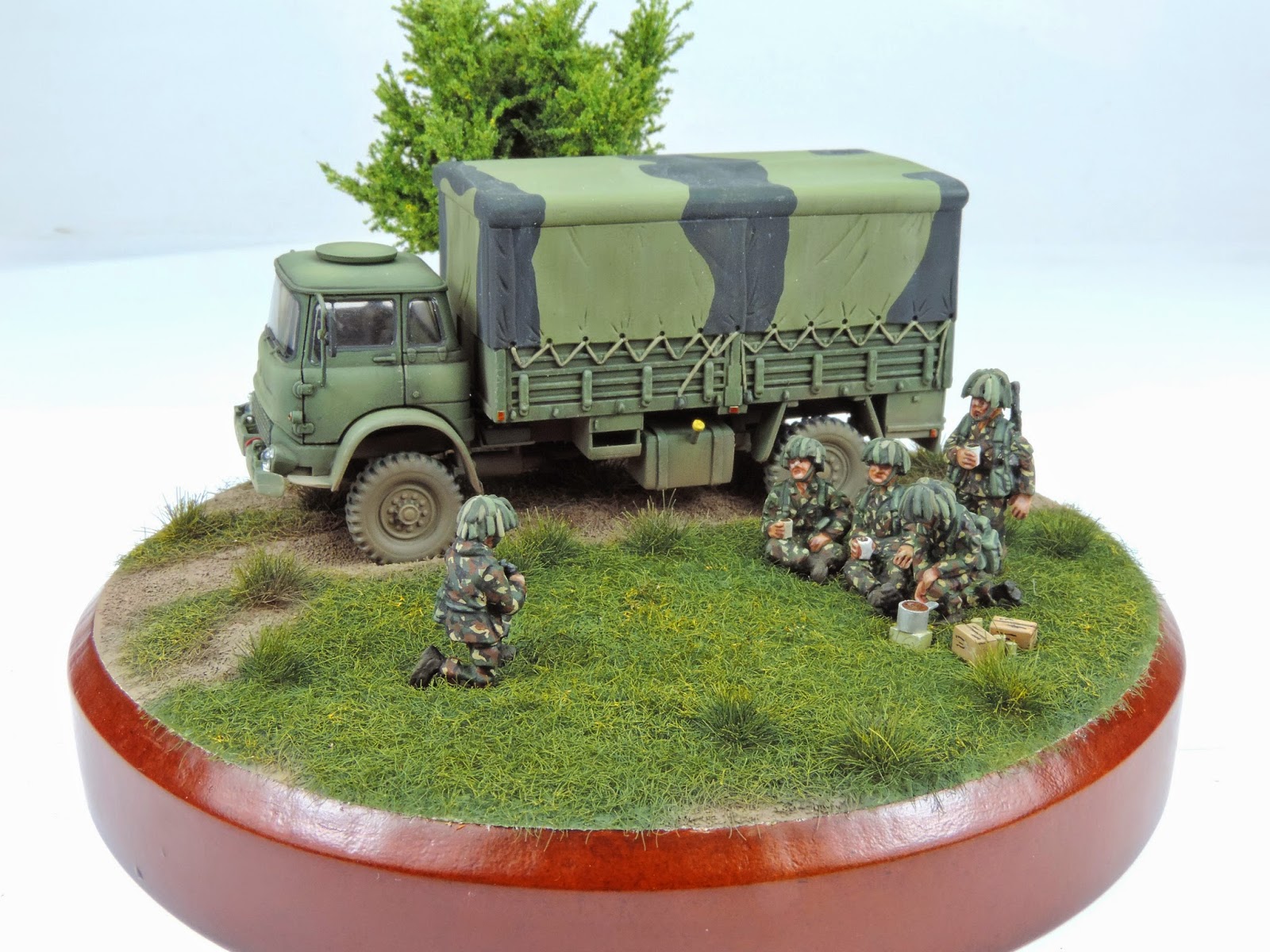 Pete's Model World Airfix Bedford MK Truck All Finished