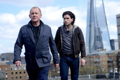 Peter Firth and Kit Harington in MI-5