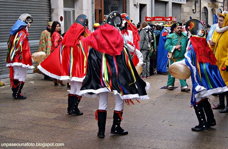 Un paseo,una foto Entroido de Xinzo de Limia AS PANTALLAS (Ourense)