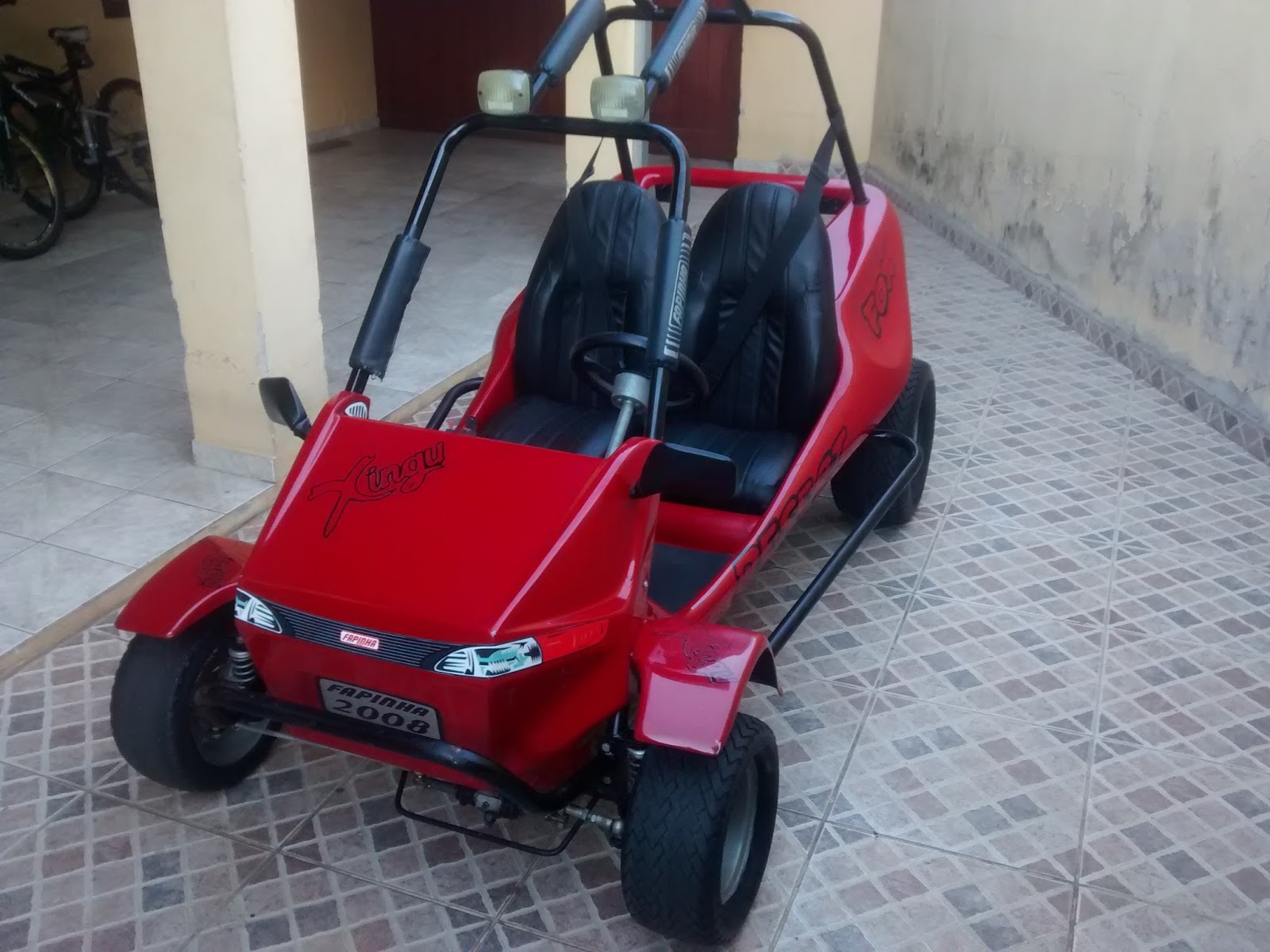 Asfalto Marcado MINI BUGGY FAPINHA SUPER XINGU VERMELHO CAMPINAS
