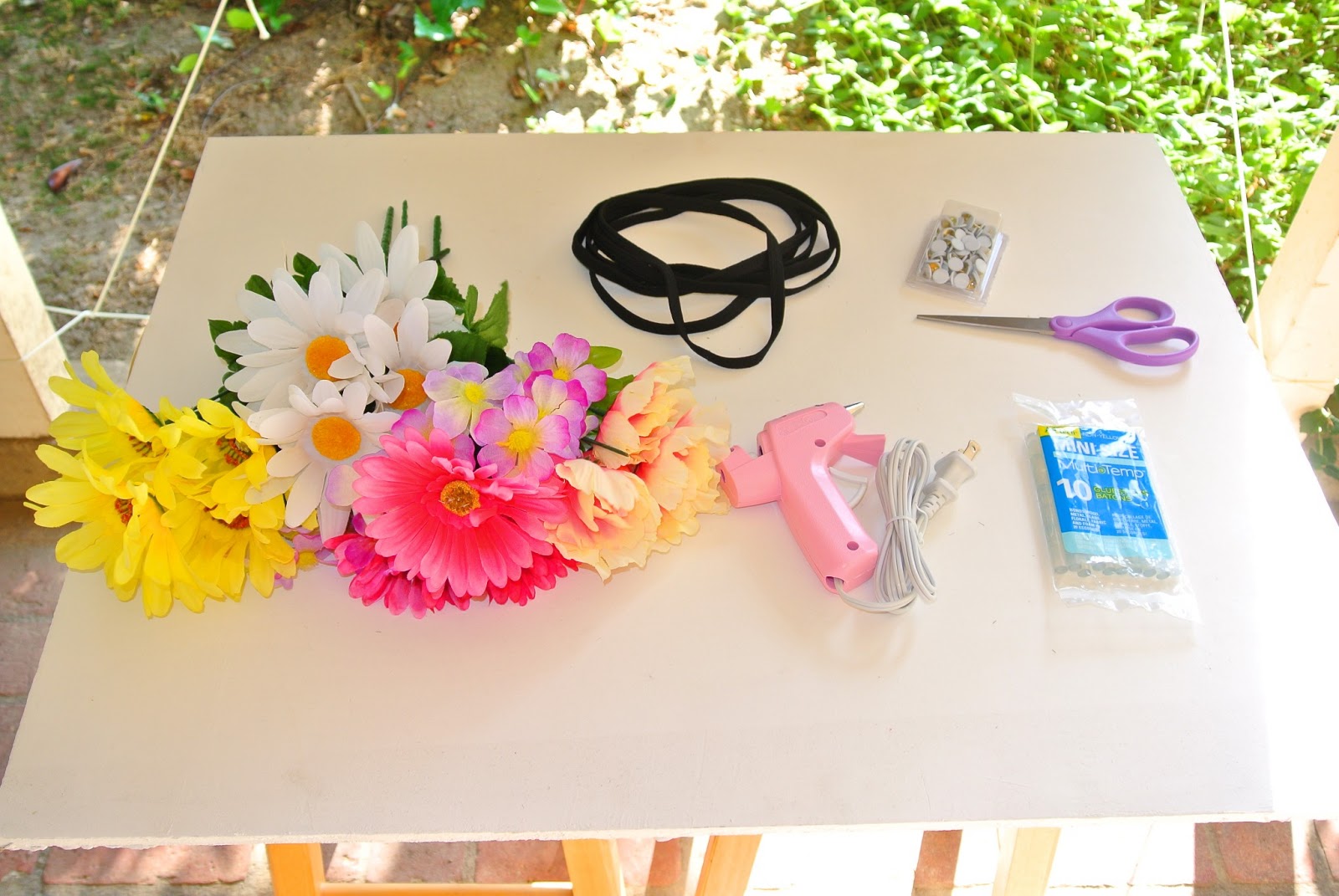 With Love, Tiffany Tutorial DIY Flower Headband/Crown