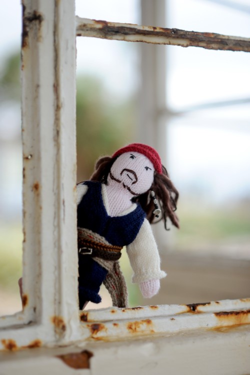 Knit for Victory: Captain Jack Sparrow doll
