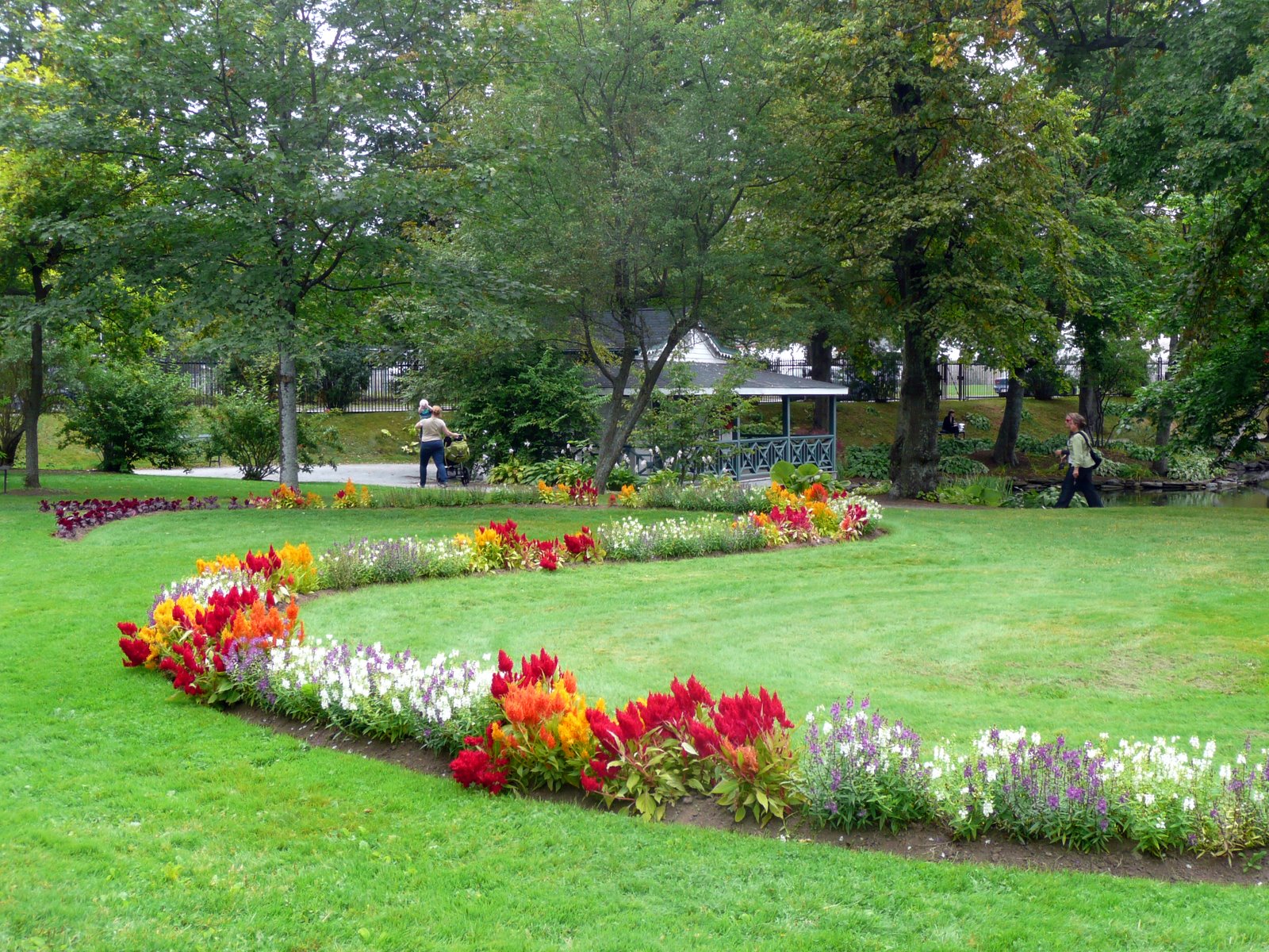 I'm Here. Might As Well Win. The Public Gardens In Halifax