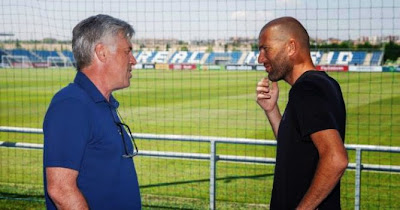 Ancelotti y Zidane