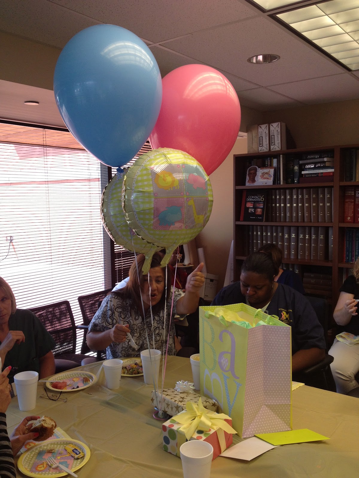 The Howe Family Surprise Baby Shower at Work