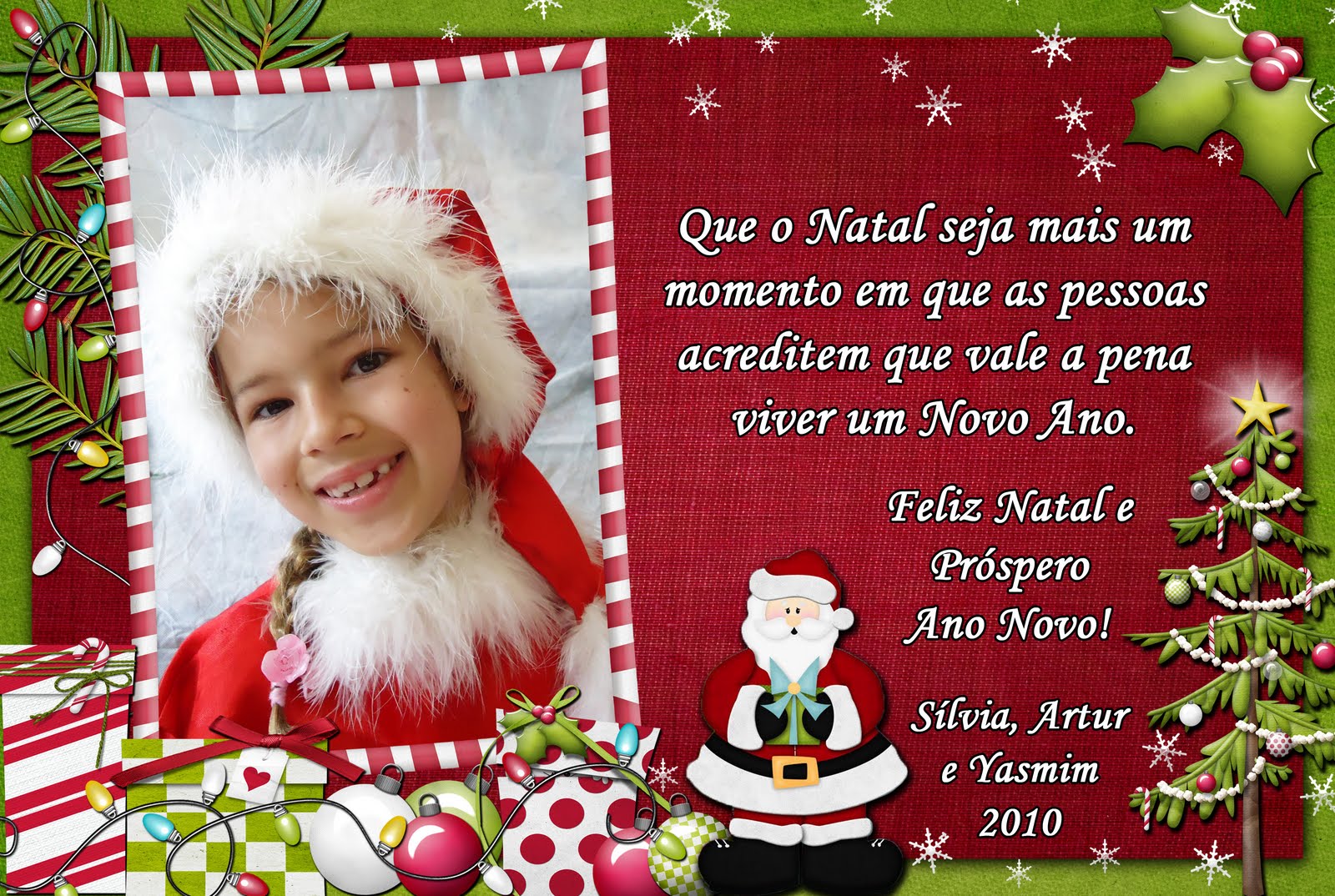 Cartão de natal Vivis Morais Fotos e Vídeos: Cartões de Natal - Scrapbooking