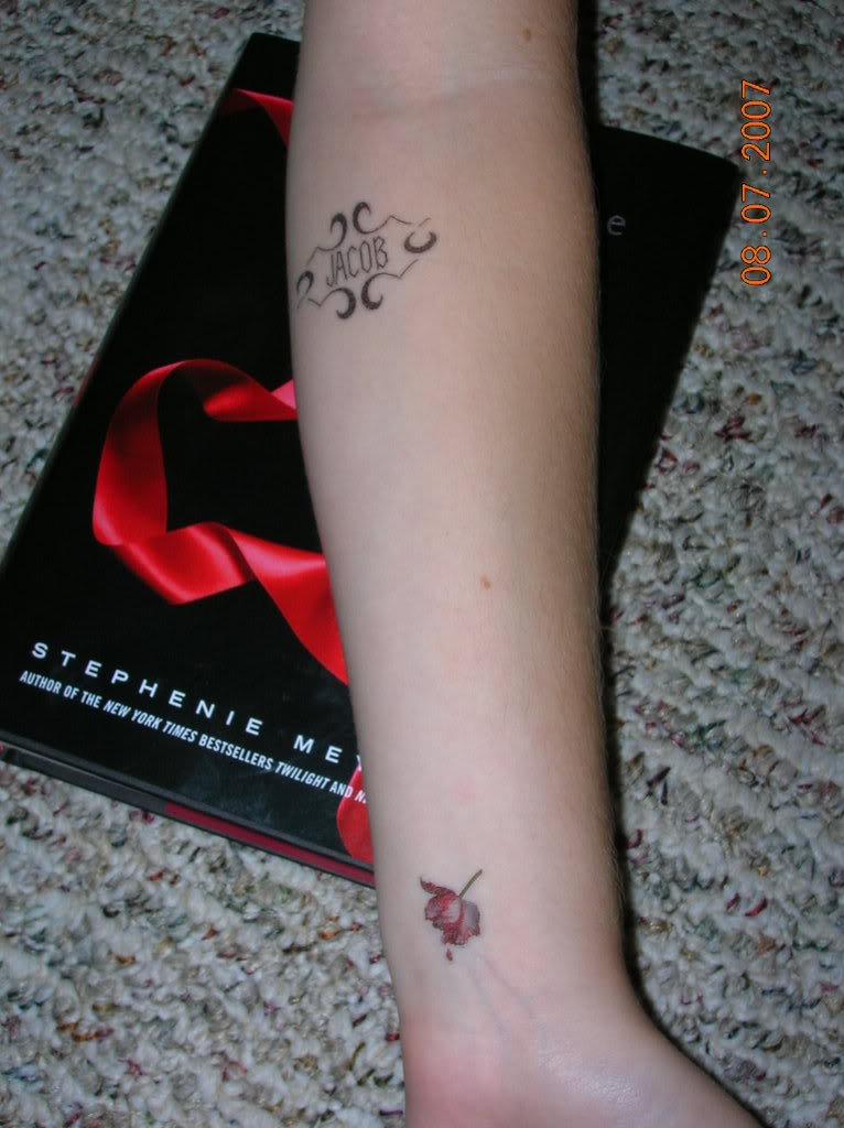 Twilight Saga Inspired Tattoos JACOB TULIP