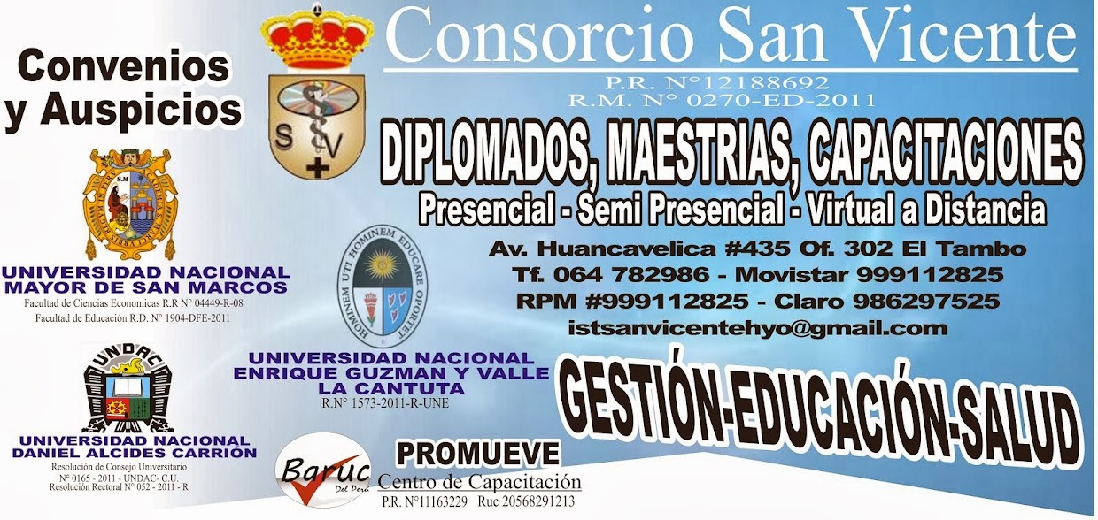 CONSORCIO EMPRESARIAL EDUCATIVO SAN VICENTE HYO