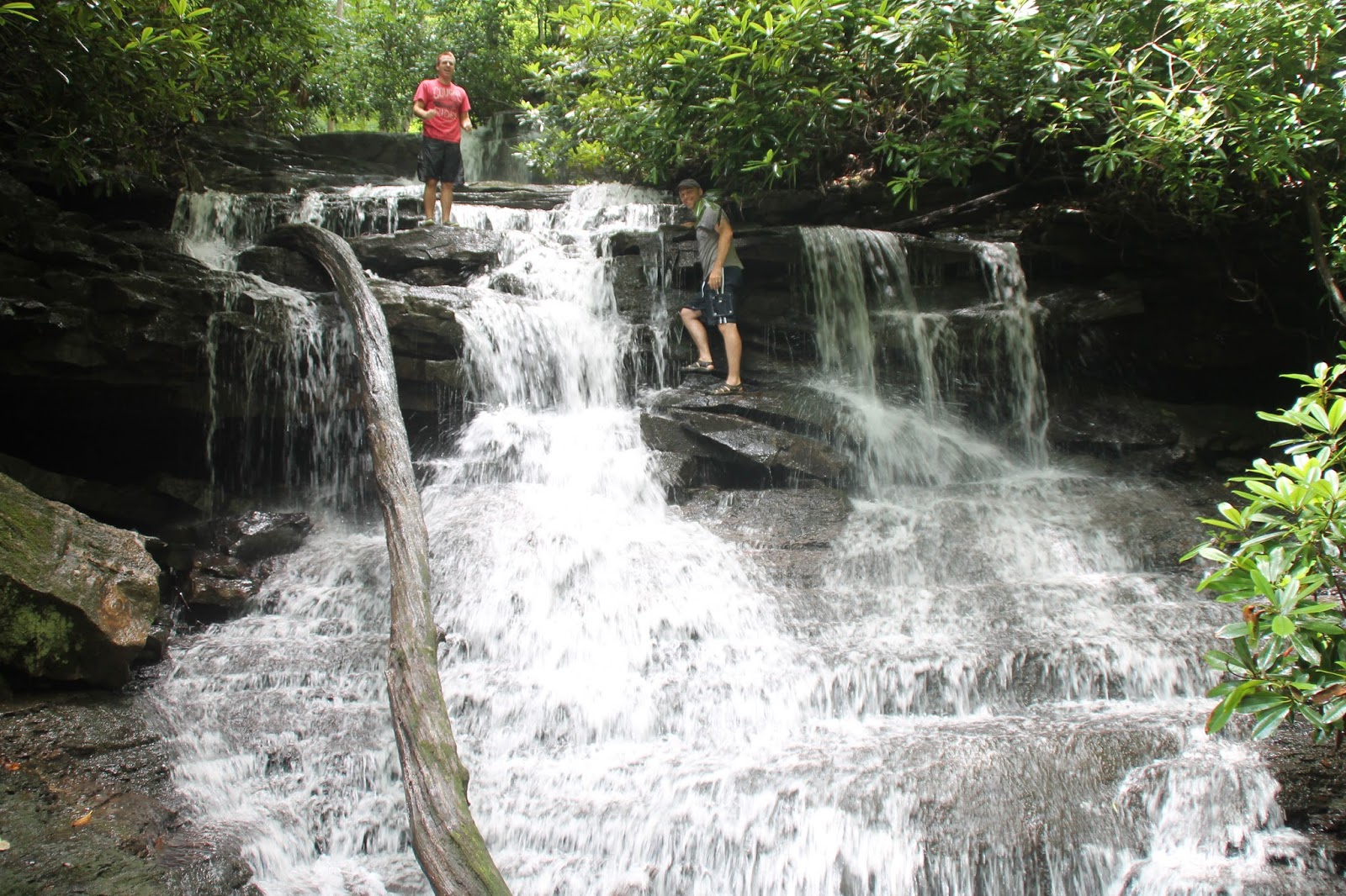 Waterfalls of Pennsylvania Sugar Run Fall and Mitchell Falls Ohiopyle