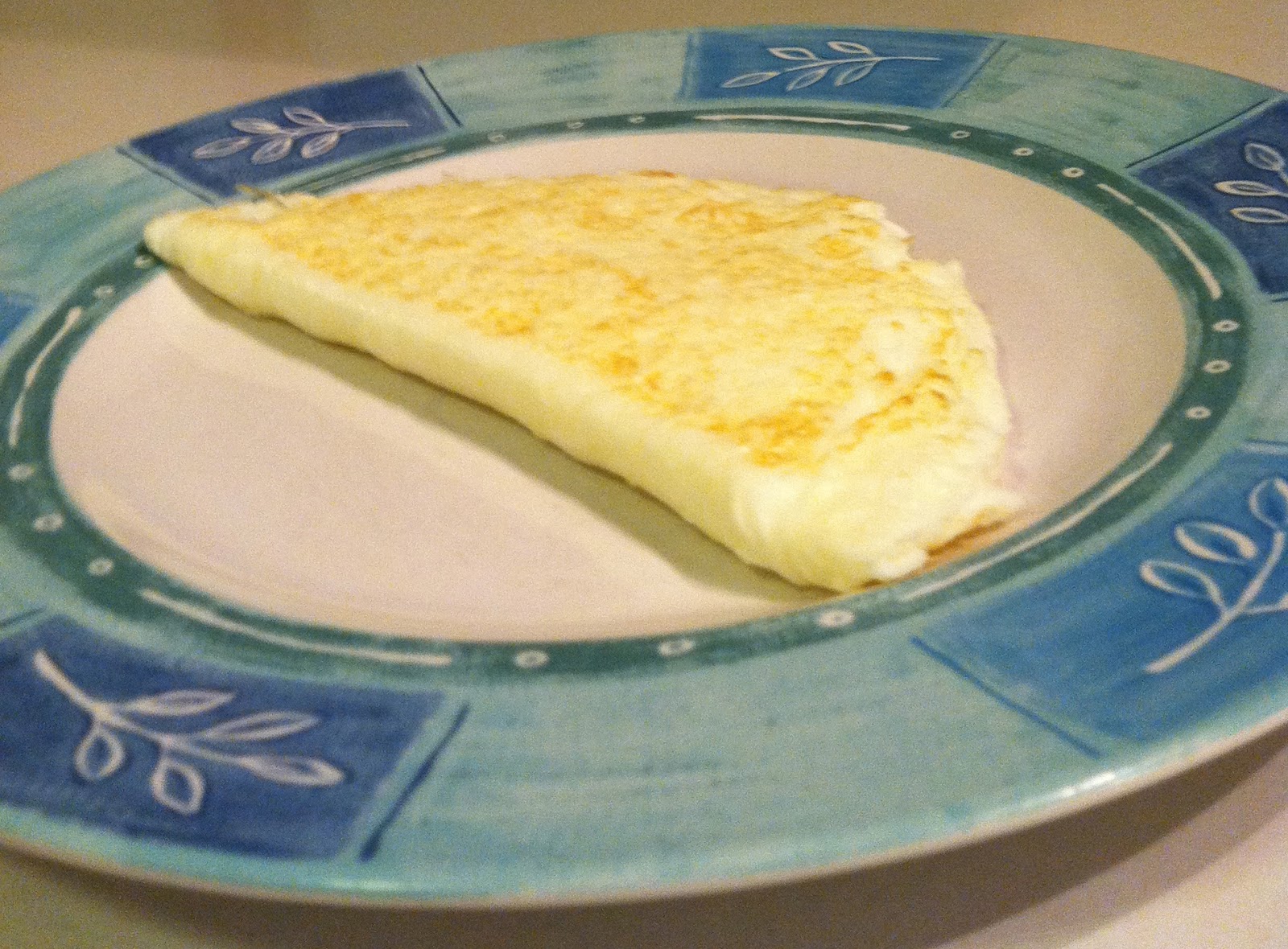Craft Room Confidential Egg White Omelet with Grape Jelly
