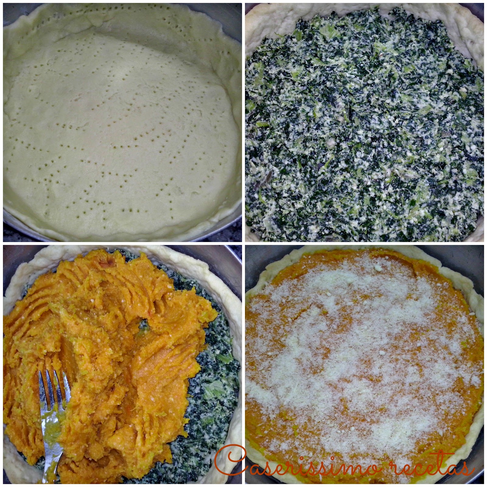 Quiche De Calabaza Y Acelga Con Masa Sablée