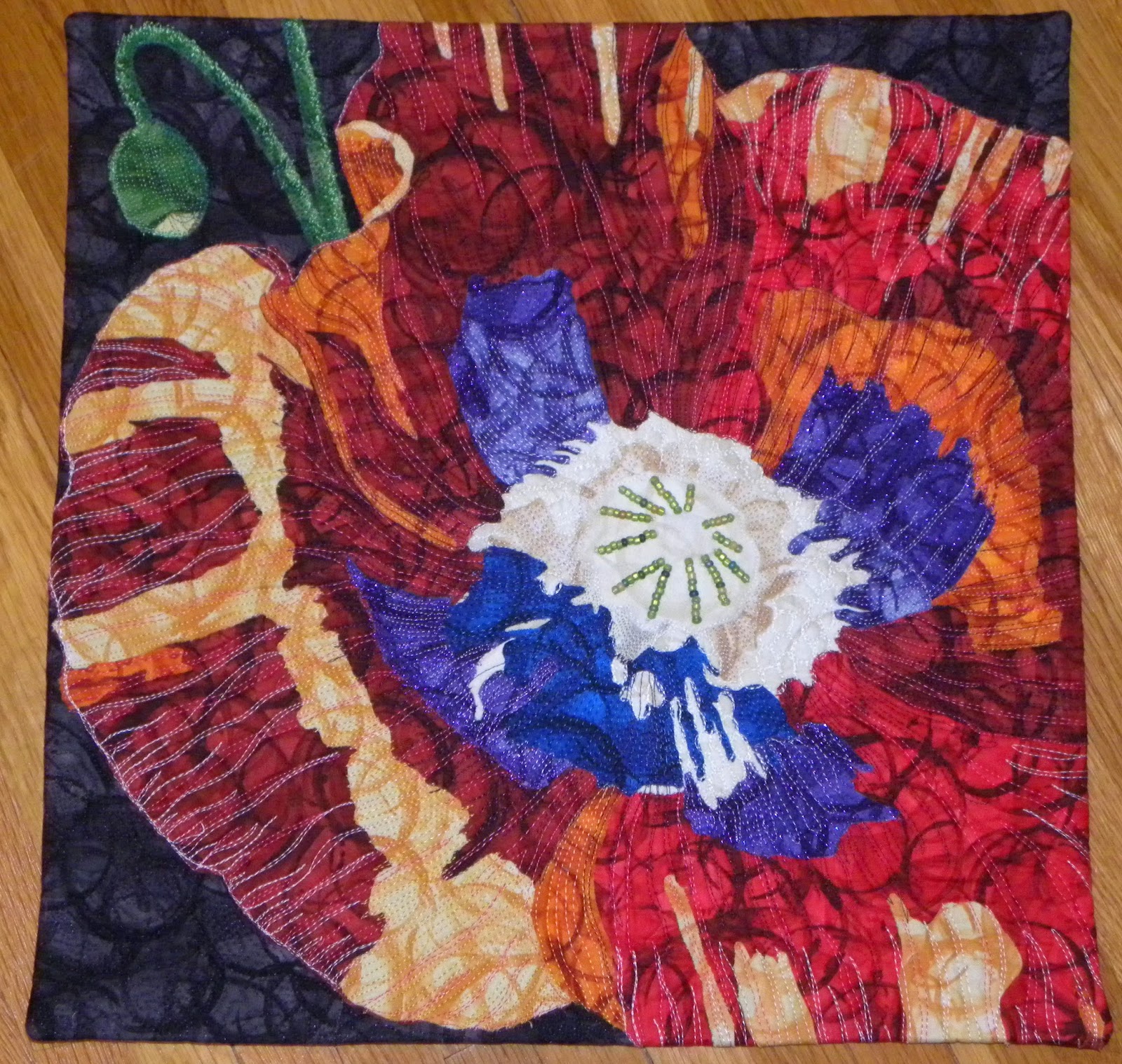 Mary Jo's Cloth Design Blog Creative Quilting with Thread Painting and