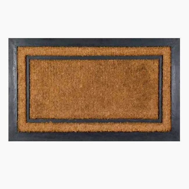 Restoration Hardware Coir With Rubber Frame Doormats Decor