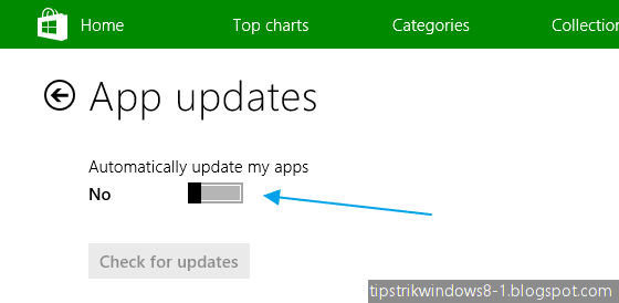 Cara Menonaktifkan Download Update-an secara Otomatis dari Windows Store 9