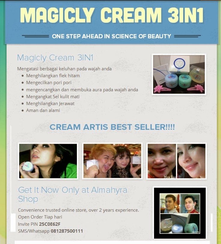 Magicly Cream 3 IN 1