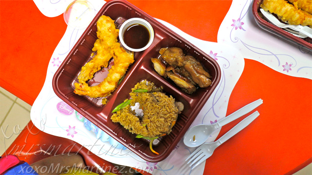 My Good Friend And Daughters Ninang Provided A Scrumptious Menu For The Little Ones Inside Bento Box Are 2 Pcs Of Prawn Tempura With Sauce