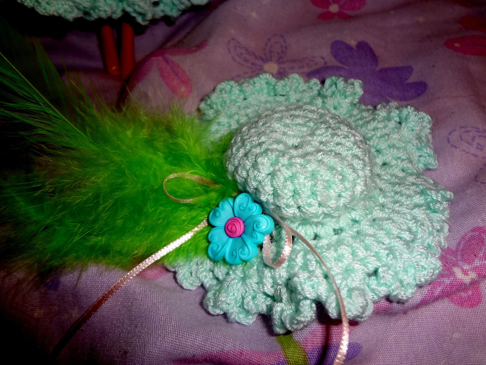 Niftynnifer's Crochet & Crafts Free Crochet Barbie Hat Pattern