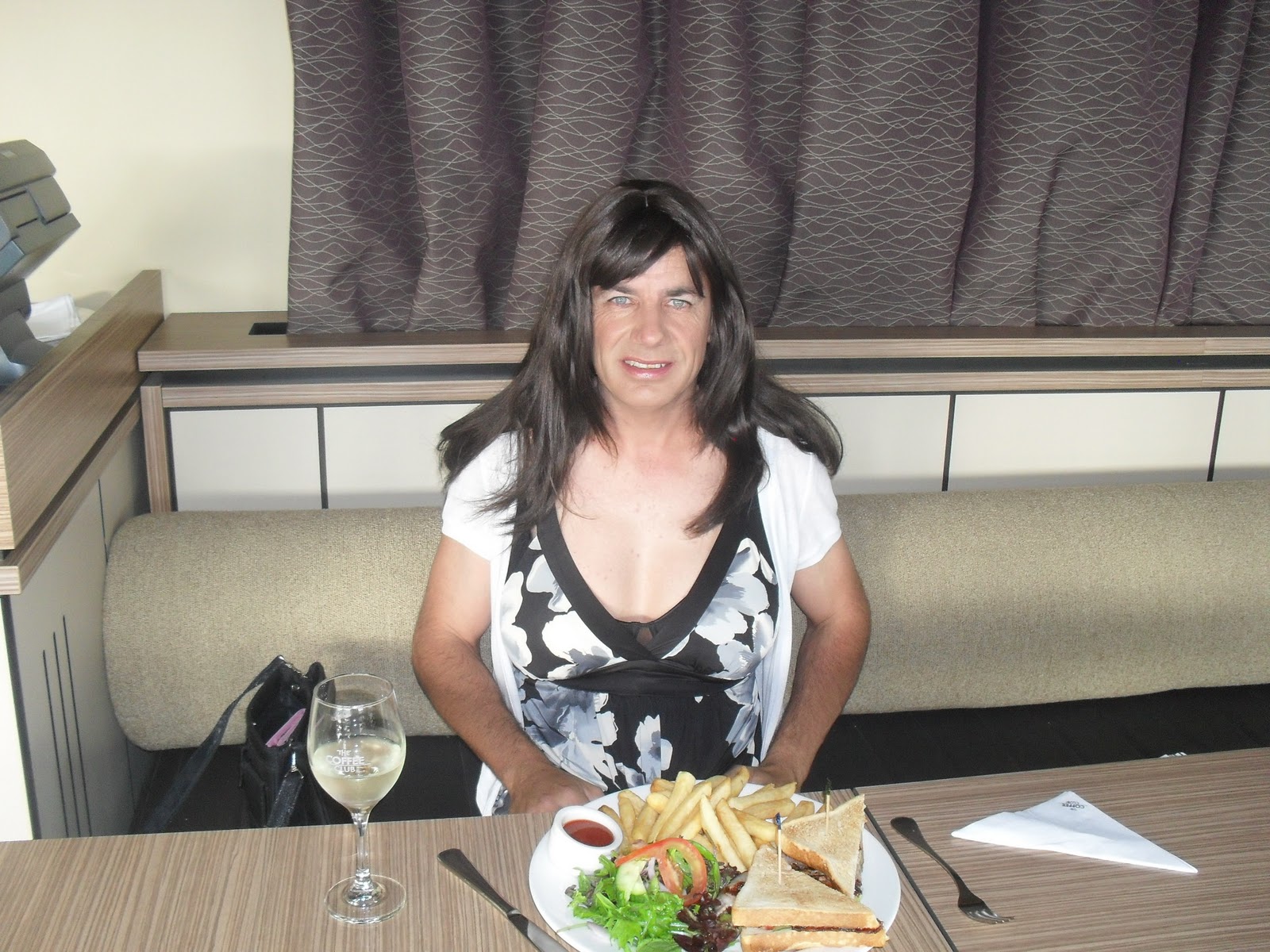 Rachel Life As A Crossdresser Wednesday 18th Jan Dinner Movies