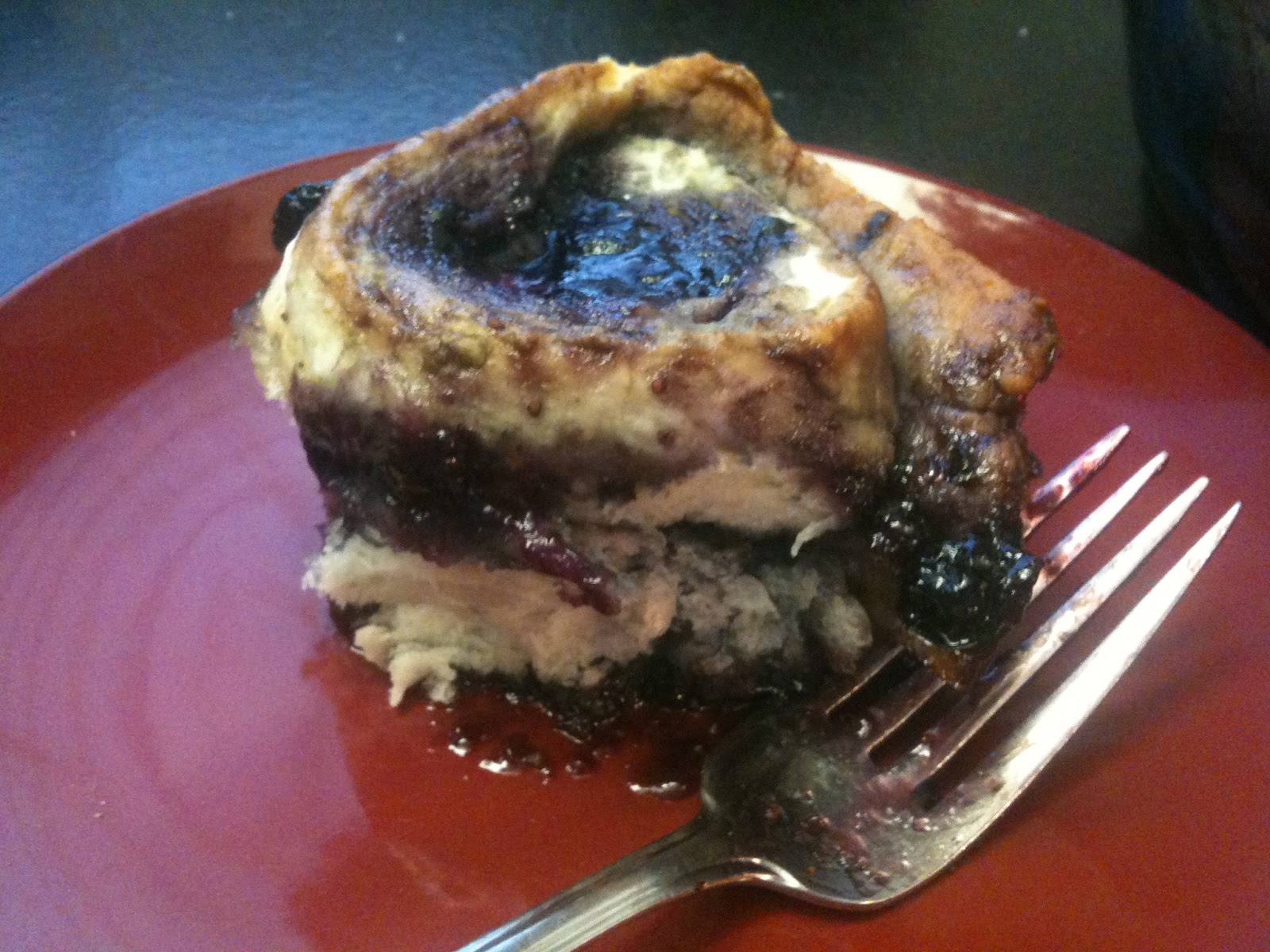 Food Swoon Blueberry Honey Sticky Biscuits