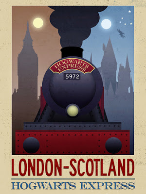 Movie Treasures By Brenda Harry Potter Travel Poster London To