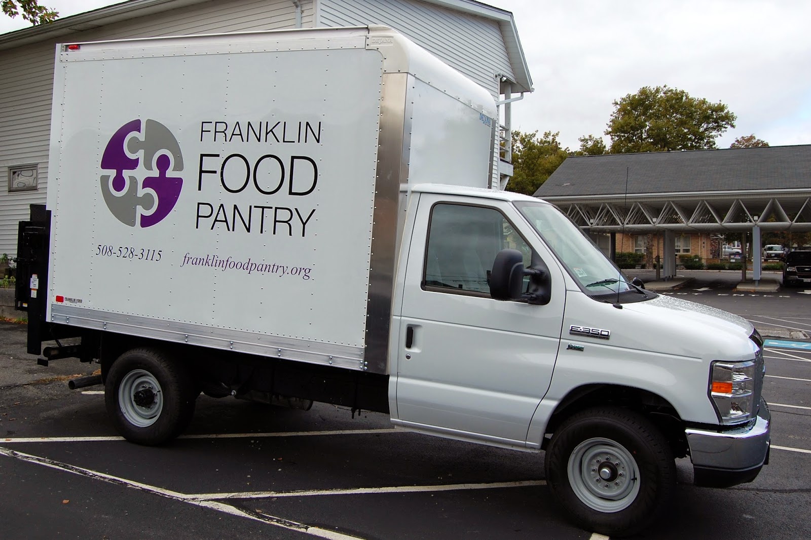 The new truck the Franklin Food Pantry will use to become 'mobile'