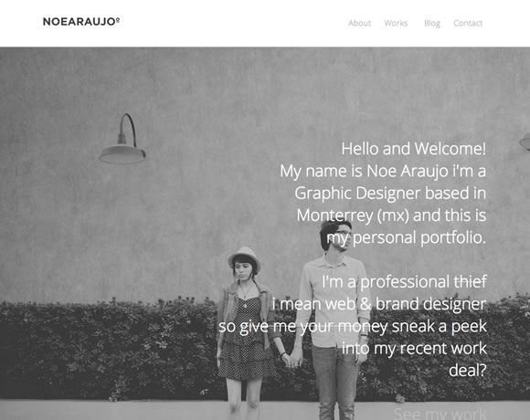 Noe Araujo big image website