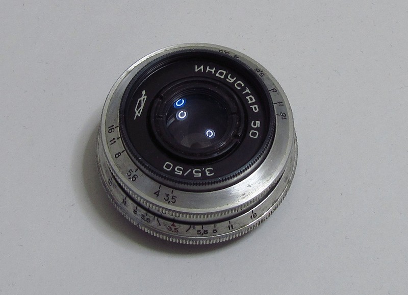 分解清掃済 沈胴型レンズ INDUSTAR-50 50mm f3.5 3