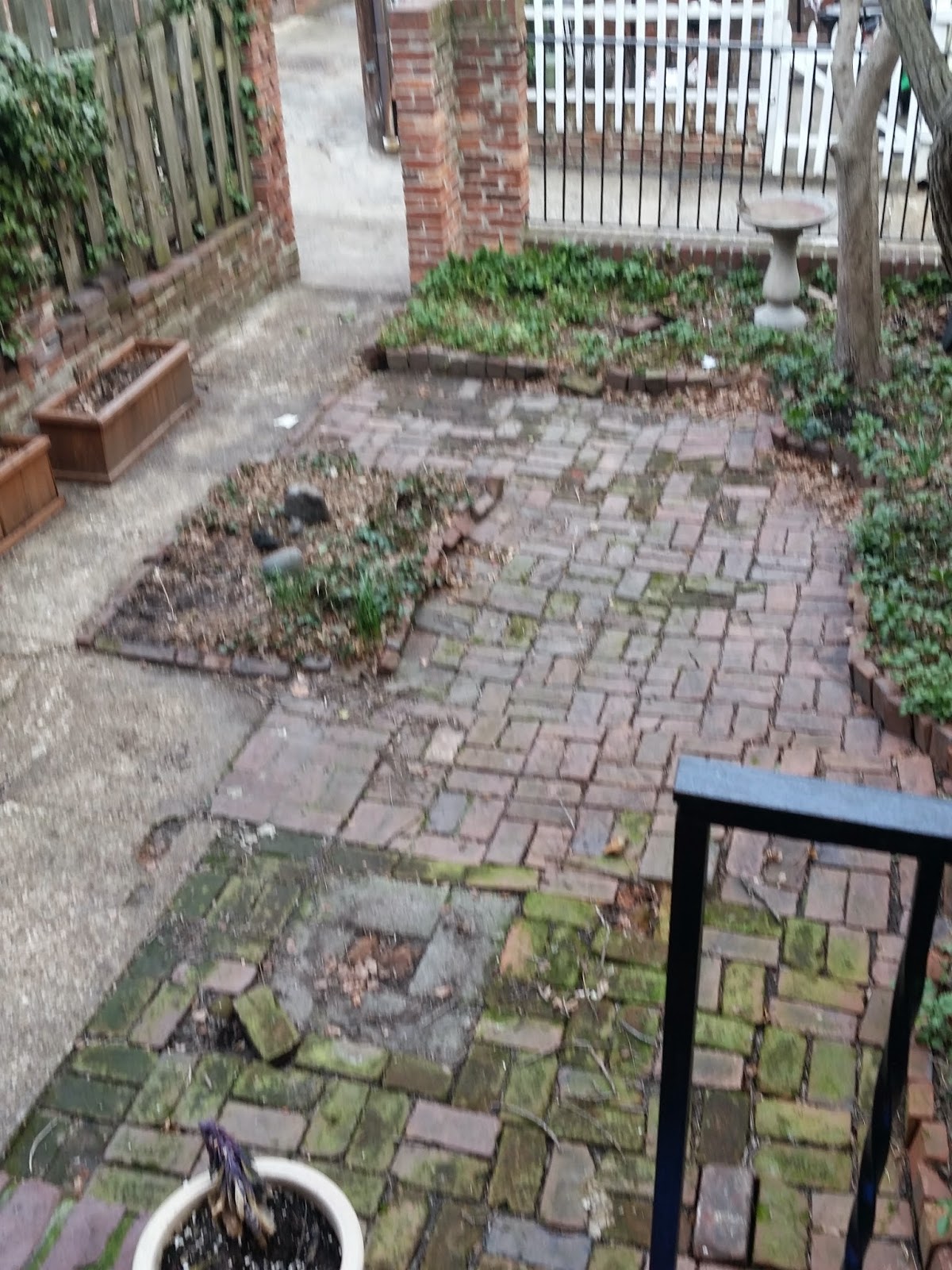 Custom Stoneworks & Design Inc. New Brick Patio in Bolton Hill