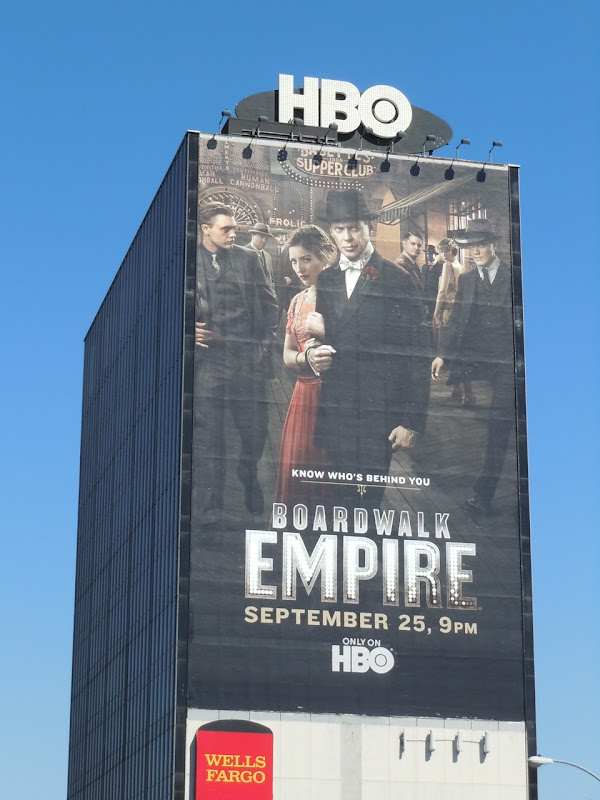 Boardwalk Empire season 2 TV billboard