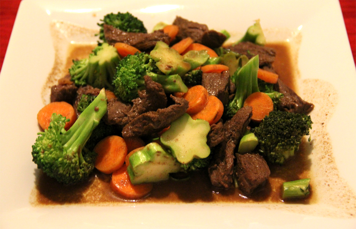 i heart paleo quick beef with broccoli and carrots!