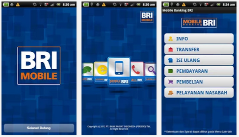 Download Aplikasi SMS Banking BRI untuk Android Phone
