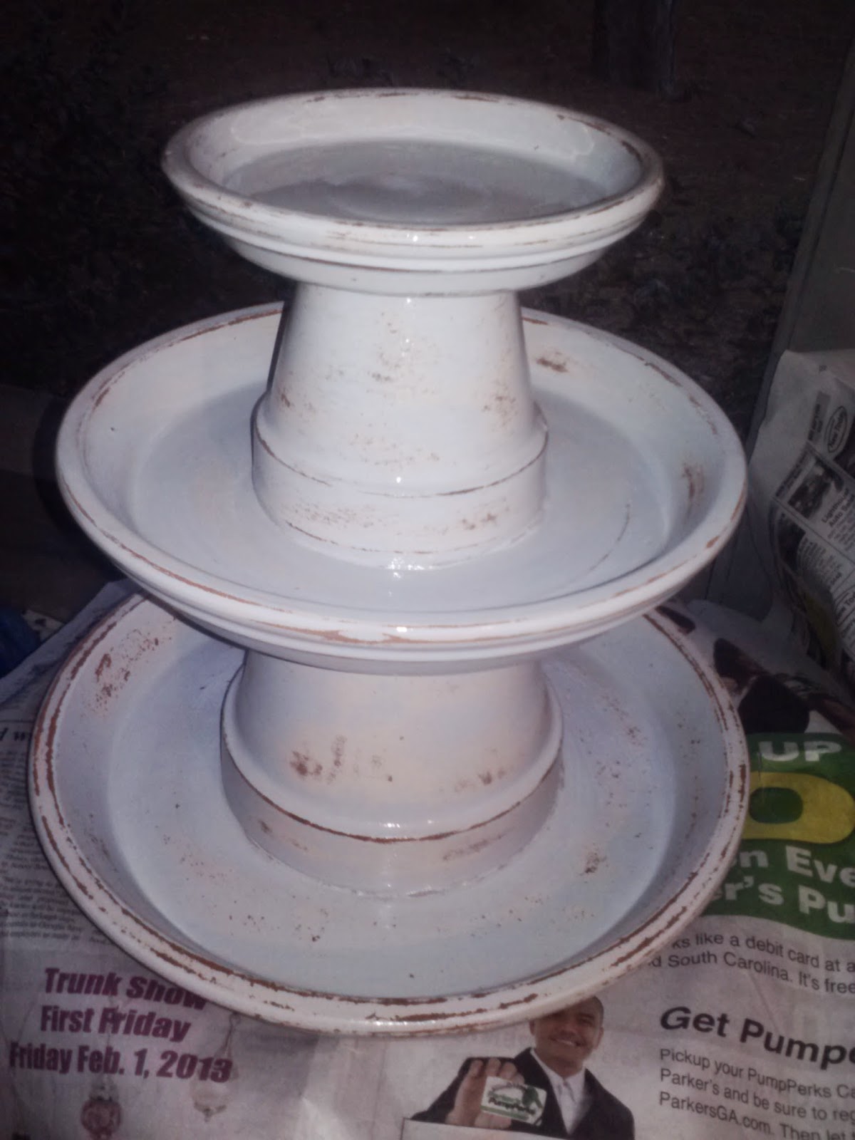 Coastal Mom Creations Terracotta Jewelry Tower/Stand