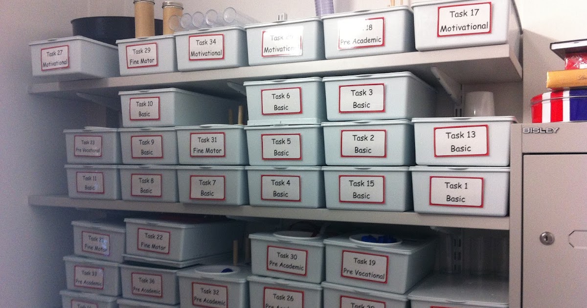 Learning to TEACCH Shoebox tasks