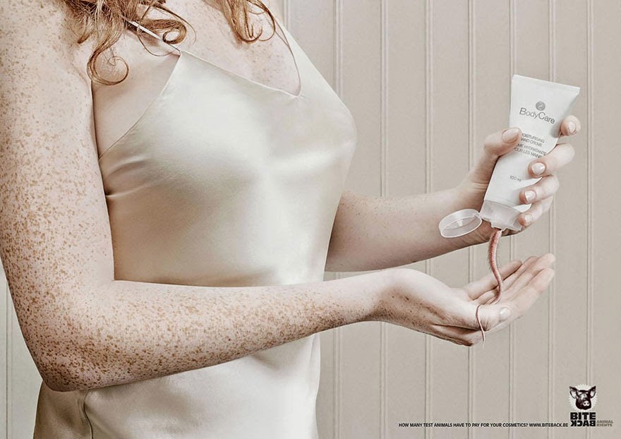Help Us Fight The Effects Of Cosmetic Testing - 33 Powerful Animal Ad Campaigns That Tell The Uncomfortable Truth Help Us Fight The Effects Of Cosmetic Testing - 33 Powerful Animal Ad Campaigns That Tell The Uncomfortable Truth