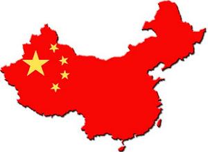 China-Flag map