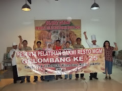 Pelatihan Bakmi MGM Gel-25 Tgl 12 & 13 Mei 2012