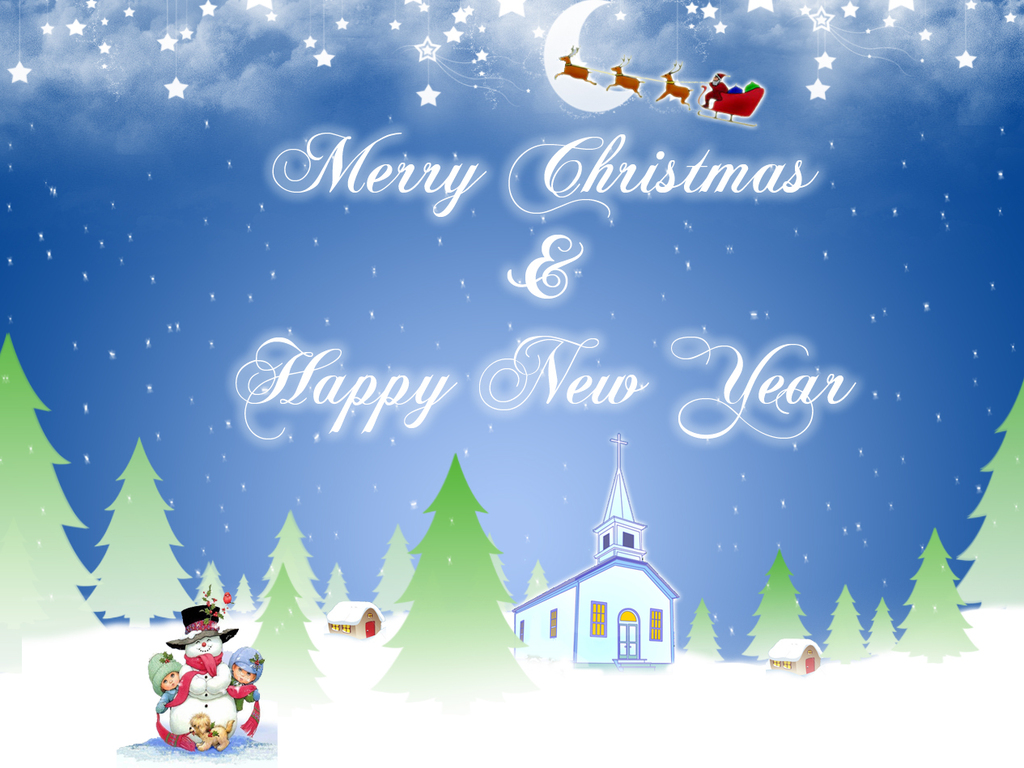 Free PSP Themes Wallpaper: Happy New Year and Christmas Wallpapers