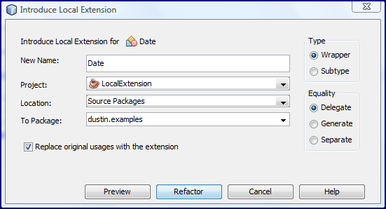 Java dating software