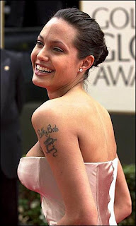 Angelina Jolie Tattoos, Tattooing