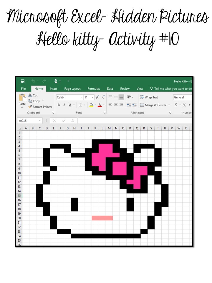 Excel Hidden Pictures