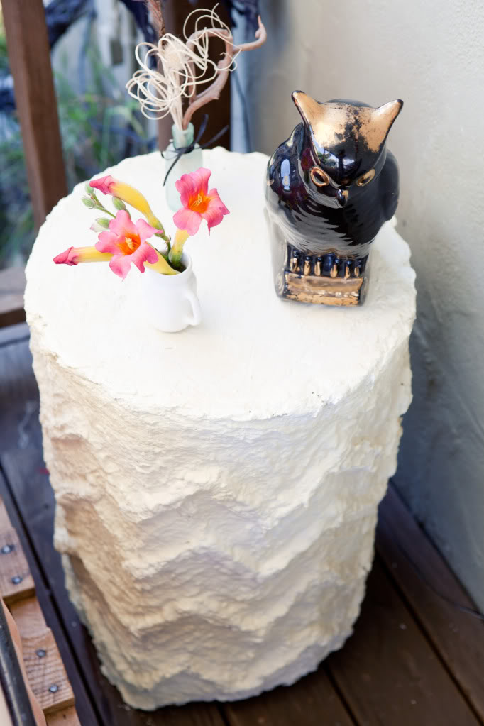 Bromeliad Make a DIY paper mache side table Fashion and home decor