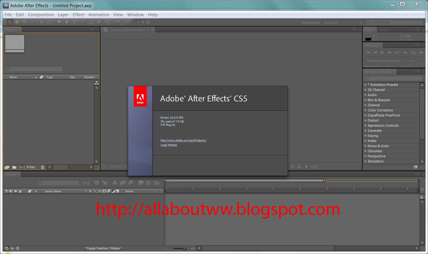 Serial Adobe After Effects Cs5