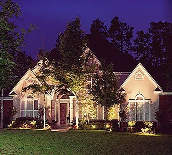 House Beautiful Outdoor Accent Lighting House Beautiful