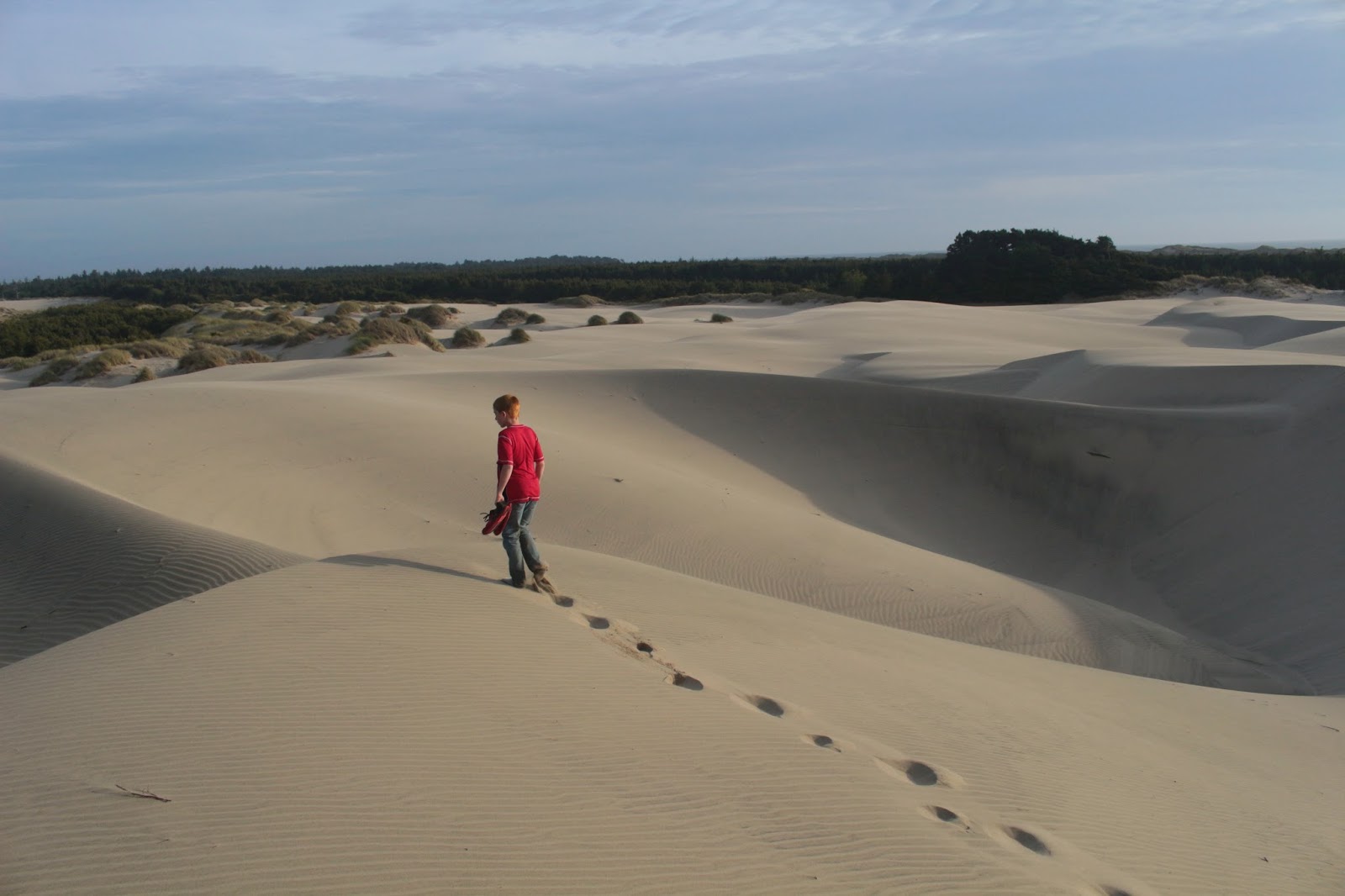 Richard Hikes Baker Beach Dunes