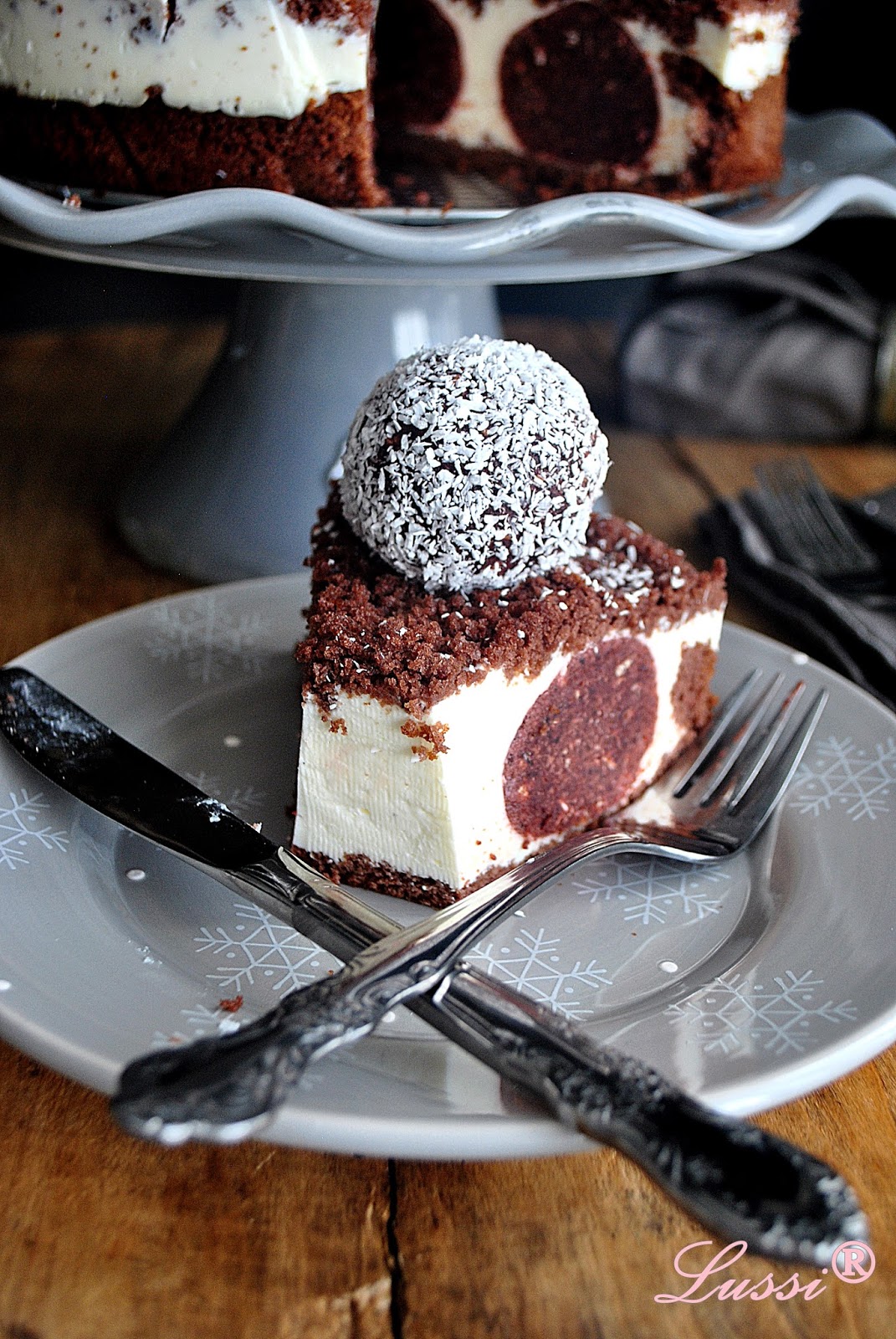 Lussi`s World of Artcraft Лесна торта с шоколадови топчета / Chocolate