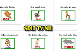 Download Soal Bahasa Inggris Kelas 1 Materi Animals Dengan Gambar