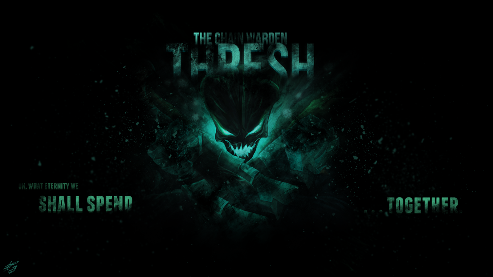 Thresh League Of Legends Wallpaper Thresh Desktop Wallpaper