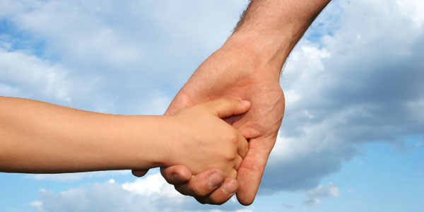 Finishing Well: You Are Not Alone - 600x300 - jpeg God Holding Hands